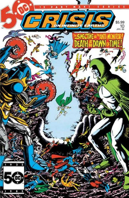 Stock Photo of Crisis On Infinite Earths #10 Facsimile Edition CVR B George Perez Foil Variant DC Comics Comics sold by Stronghold Collectibles of Acadiana Lafayette, LA