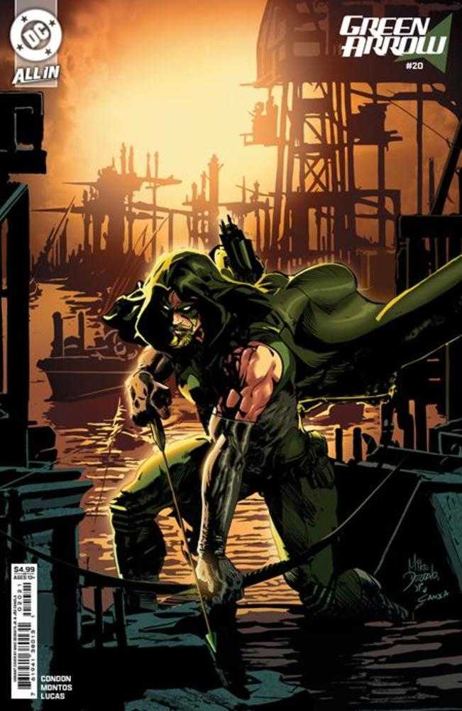 Stock Photo of Green Arrow #20 CVR B Mike Deodato Jr Card Stock Variant DC Comics Comics sold by Stronghold Collectibles of Acadiana Lafayette, LA
