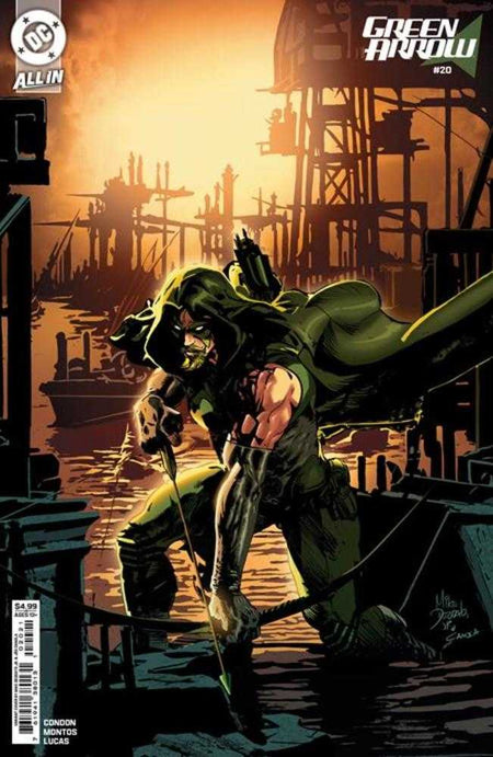 Stock Photo of Green Arrow #20 CVR B Mike Deodato Jr Card Stock Variant DC Comics Comics sold by Stronghold Collectibles of Acadiana Lafayette, LA