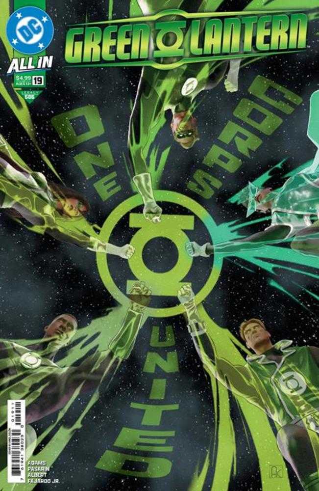 Stock Photo of Green Lantern #19 CVR A Ariel Colon DC Comics Comics sold by Stronghold Collectibles of Acadiana Lafayette, LA