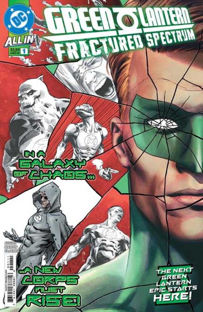 Stock Photo of Green Lantern Fractured Spectrum #1 (One Shot) CVR A Fernando Blanco DC Comics Comics sold by Stronghold Collectibles of Acadiana Lafayette, LA