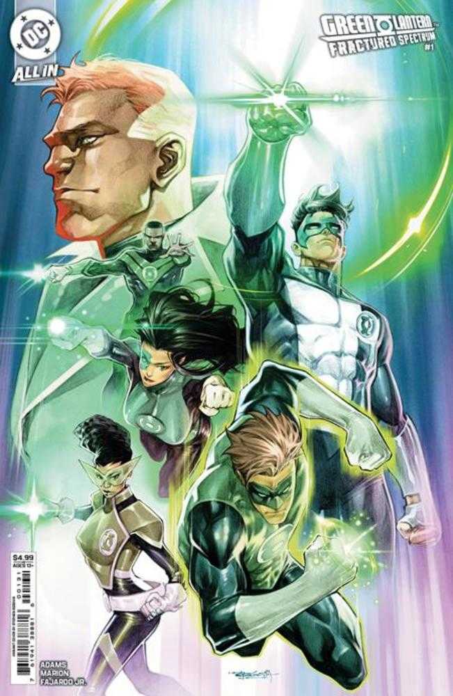 Stock Photo of Green Lantern Fractured Spectrum #1 (One Shot) CVR B Stephen Segovia Card Stock Variant DC Comics Comics sold by Stronghold Collectibles of Acadiana Lafayette, LA