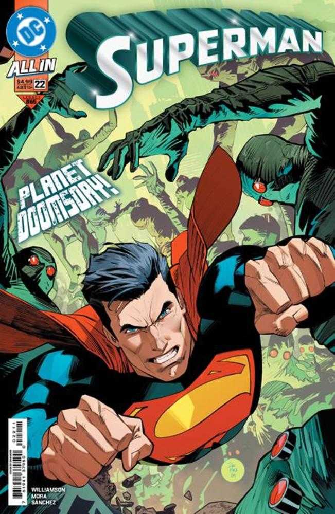 Stock Photo of Superman #22 CVR A Dan Mora DC Comics Comics sold by Stronghold Collectibles of Acadiana Lafayette, LA