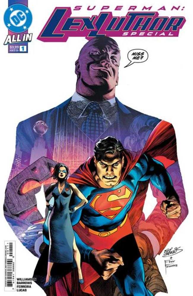Stock Photo of Superman Lex Luthor Special #1 (One Shot) CVR A Eddy Barrows & Eber Ferreira DC Comics Comics sold by Stronghold Collectibles of Acadiana Lafayette, LA
