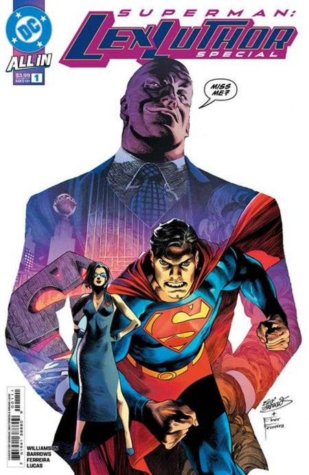 Stock Photo of Superman Lex Luthor Special #1 (One Shot) CVR A Eddy Barrows & Eber Ferreira DC Comics Comics sold by Stronghold Collectibles of Acadiana Lafayette, LA