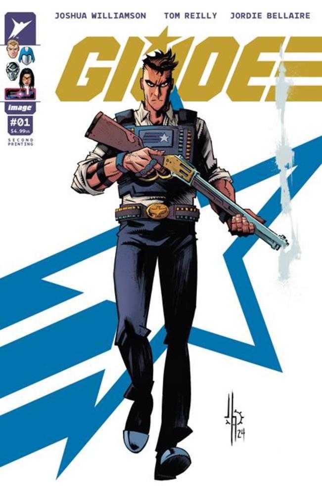 Stock Photo of G.I. Joe #1 2nd Print CVR A Jason Howard G.I. Joe Image Comics Comics sold by Stronghold Collectibles of Acadiana Lafayette, LA
