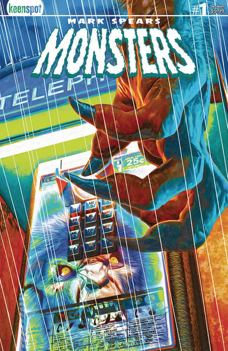 Stock Photo of Mark Spears Monsters #1 3RD Printing CVR A Telephone Line Keenspot Entertainment Comics sold by Stronghold Collectibles of Acadiana Lafayette, LA