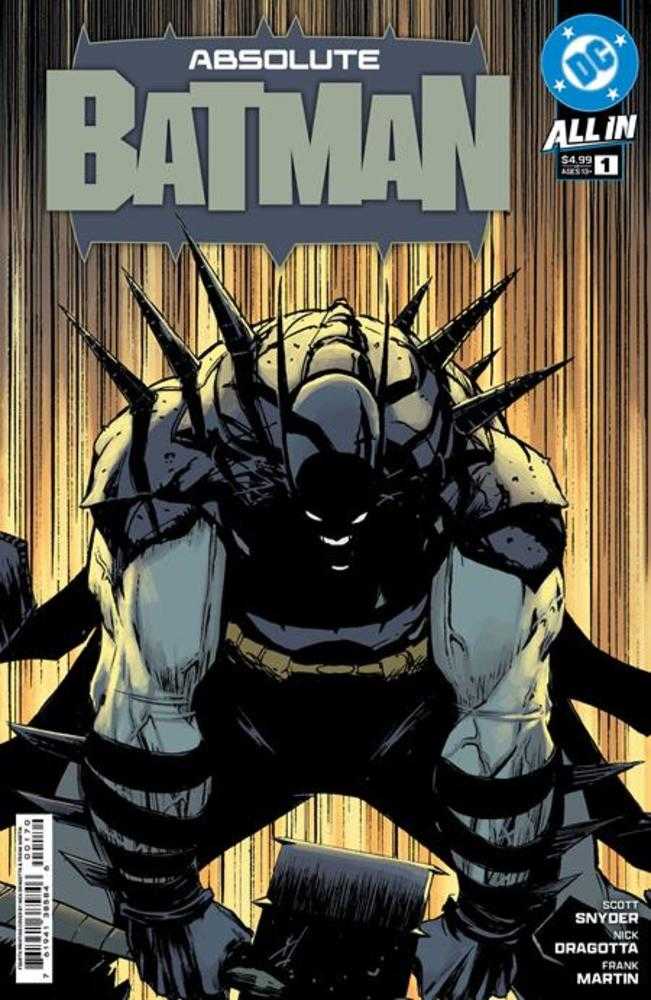 Stock Photo of Absolute Batman #1 4th Print CVR A Nick Dragotta DC Comics Comics sold by Stronghold Collectibles of Acadiana Lafayette, LA