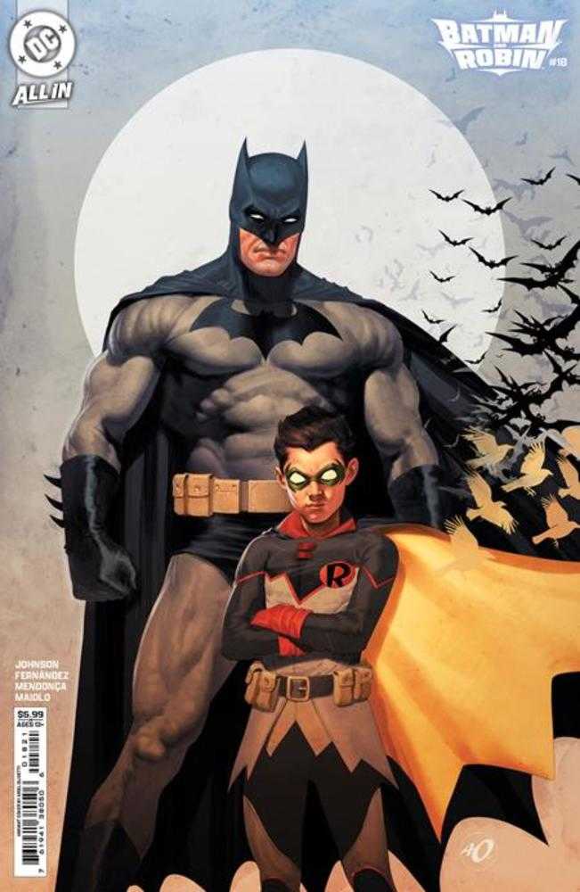 Stock Photo of Batman And Robin #18 CVR B Ariel Olivetti Card Stock Variant DC Comics Comics sold by Stronghold Collectibles of Acadiana Lafayette, LA
