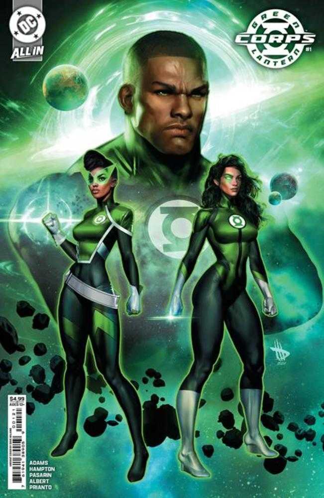 Stock Photo of Green Lantern Corps #1 CVR B Dave Wilkins Card Stock Variant DC Comics Comics sold by Stronghold Collectibles of Acadiana Lafayette, LA
