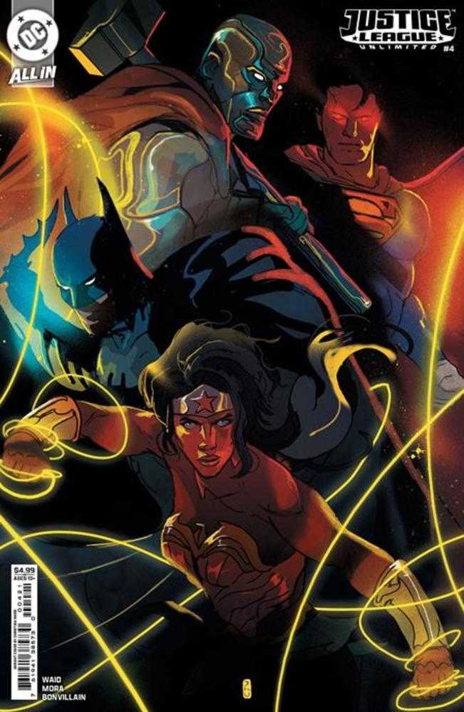 Stock Photo of Justice League Unlimited #4 CVR B Christian Ward Card Stock Variant DC Comics Comics sold by Stronghold Collectibles of Acadiana Lafayette, LA