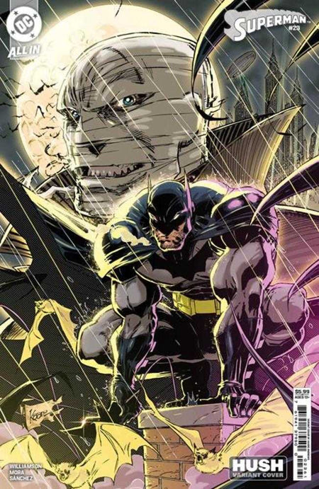 Stock Photo of Superman #23 CVR E Kaare Andrews Hush Card Stock Variant DC Comics Comics sold by Stronghold Collectibles of Acadiana Lafayette, LA