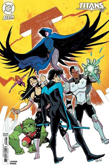 Stock Photo of Titans #20 CVR C Rob Guillory Card Stock Variant DC Comics Comics sold by Stronghold Collectibles of Acadiana Lafayette, LA