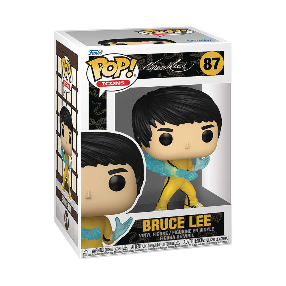 Stock Photo of Pop Icons Bruce Lee Figure FUNKO Toys and Models sold by Stronghold Collectibles of Acadiana Lafayette, LA