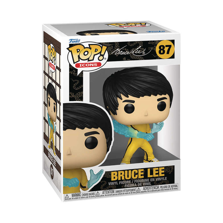 Stock Photo of Pop Icons Bruce Lee Figure FUNKO Toys and Models sold by Stronghold Collectibles of Acadiana Lafayette, LA