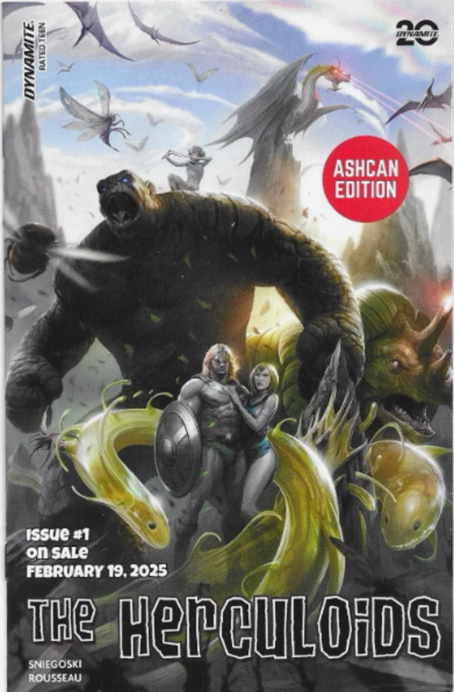 Stock Photo of Herculoids Ashcan Dynamite Entertainment Comics sold by Stronghold Collectibles of Acadiana Lafayette, LA