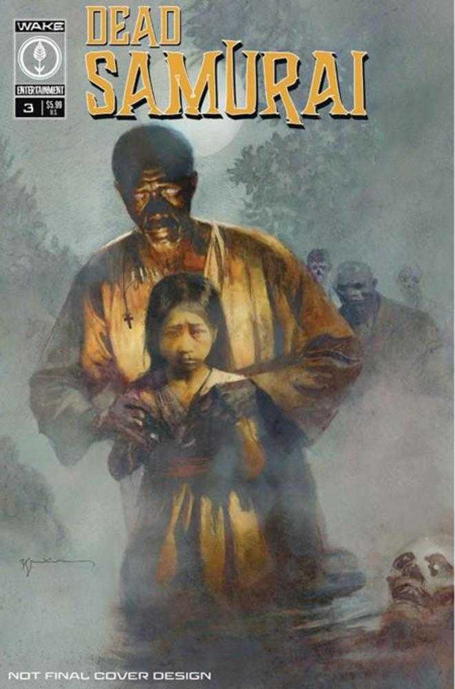 Stock Photo of Dead Samurai #3 CVR A Bill Sienkiewicz (MR) Wake Entertainment Comics sold by Stronghold Collectibles of Acadiana Lafayette, LA