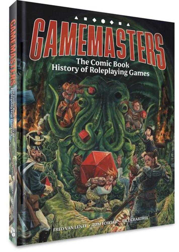 Gamemasters The Comic Book History Of Roleplaying Games Hardcover