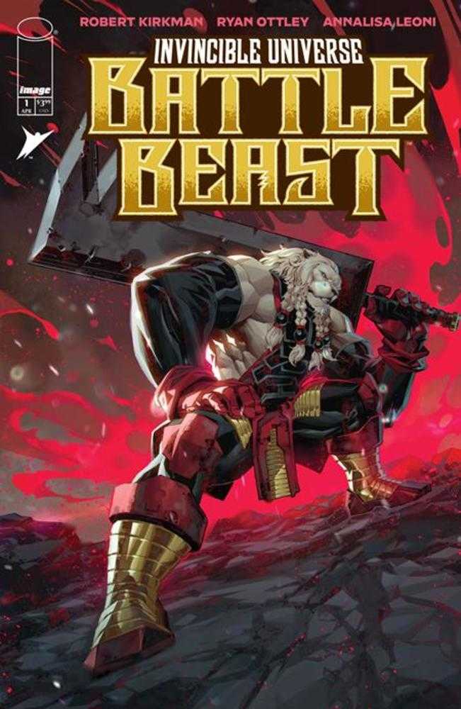 Stock Photo of Invincible Universe Battle Beast #1 CVR E 1:25 Kael Ngu Variant Image Comics Comics sold by Stronghold Collectibles of Acadiana Lafayette, LA