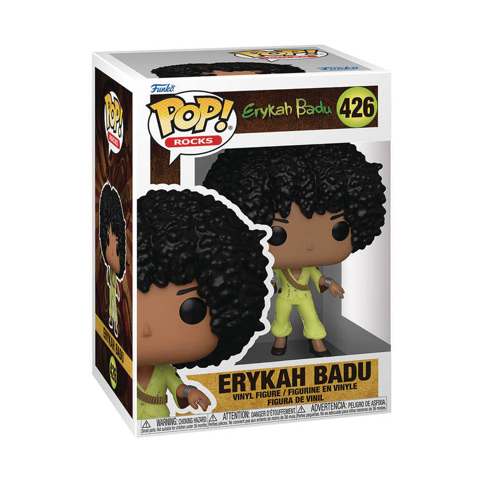 Stock Photo of Pop Rocks Erykah Badu Essence Awards Figure FUNKO Toys and Models sold by Stronghold Collectibles of Acadiana Lafayette, LA
