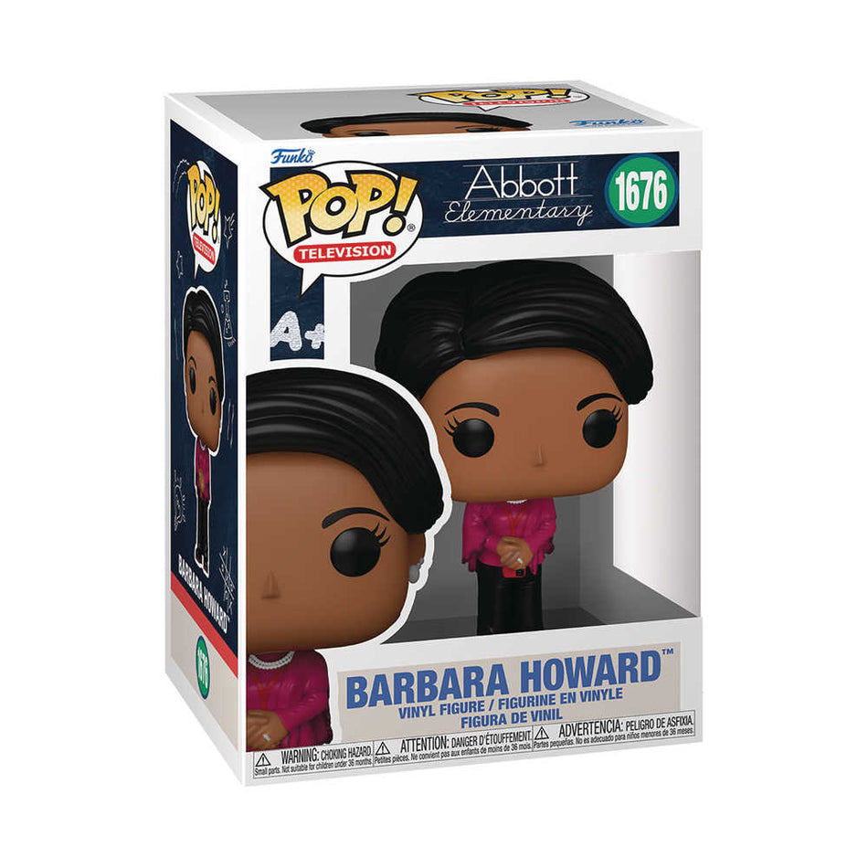 Stock Photo of Pop TV Abbott Elementary Barbara Howard Figure FUNKO Toys and Models sold by Stronghold Collectibles of Acadiana Lafayette, LA