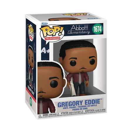 Stock Photo of Pop TV Abbott Elementary Gregory Eddie Figure FUNKO Toys and Models sold by Stronghold Collectibles of Acadiana Lafayette, LA