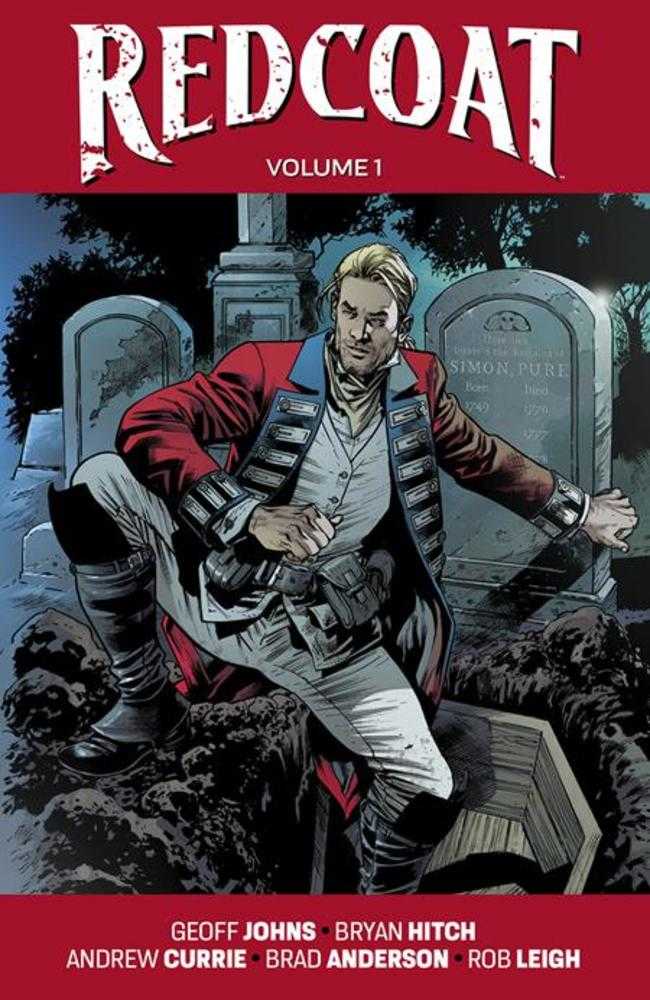 Stock Photo of Redcoat TPB Volume 01 Bryan Hitch & Brad Anderson Cover Image Comics Graphic Novels sold by Stronghold Collectibles of Acadiana Lafayette, LA