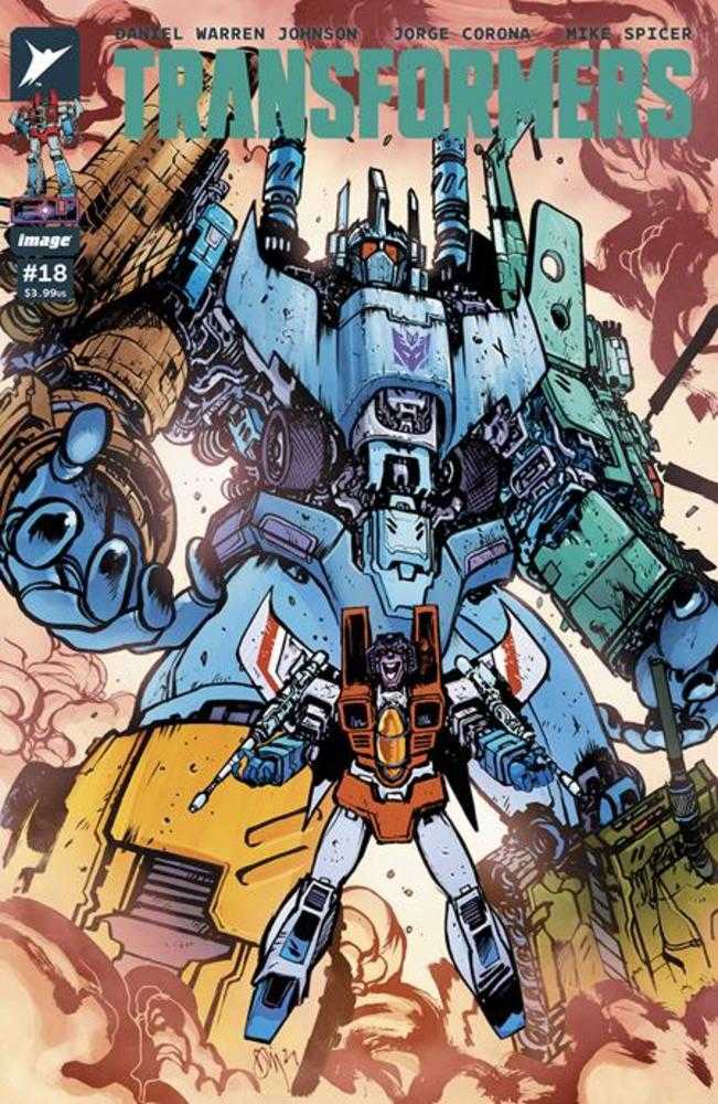 Stock Photo of Transformers #18 CVR A Daniel Warren Johnson & Mike Spicer Image Comics Comics sold by Stronghold Collectibles of Acadiana Lafayette, LA