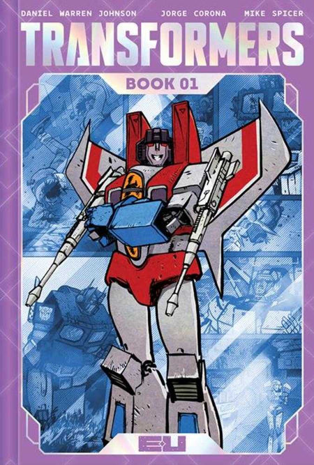Stock Photo of Transformers Deluxe Hardcover Book 01 Direct Market Exclusive Daniel Warren Johnson & Mike Spicer Decepticon Cover Image Comics Graphic Novels sold by Stronghold Collectibles of Acadiana Lafayette, LA