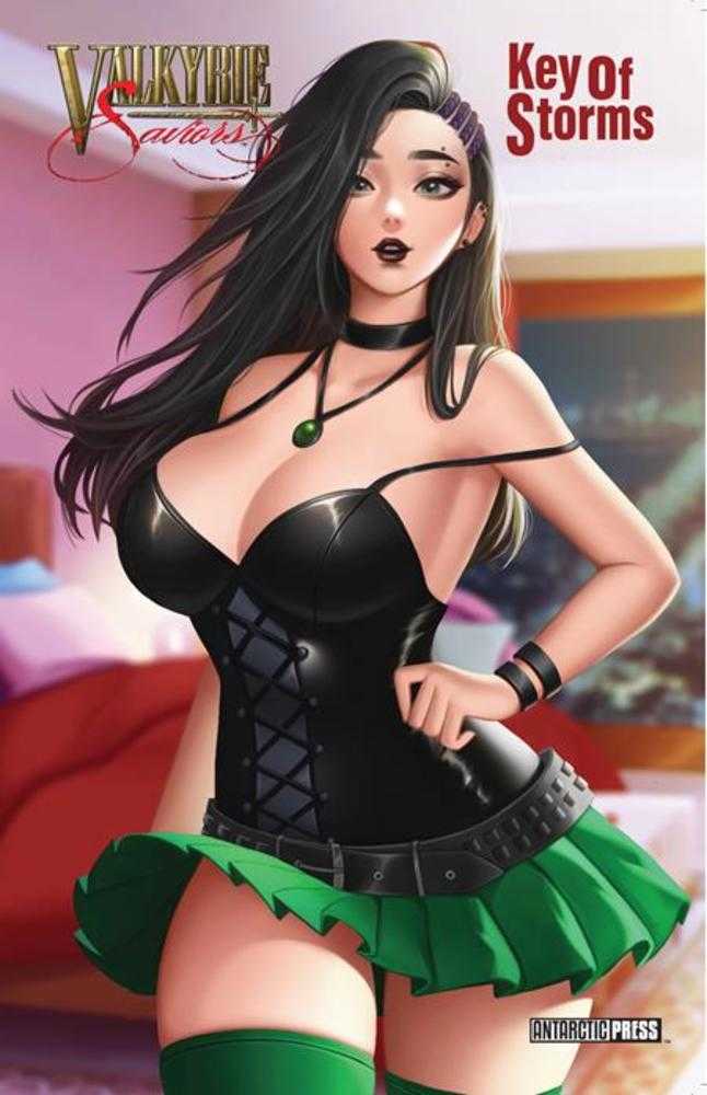 Stock Photo of  Valkyrie Saviors Key Of Storms TPB Volume 01 Antarctic Press Graphic Novels sold by Stronghold Collectibles of Acadiana Lafayette, LA