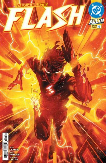 Stock Photo of Absolute Flash #1 CVR A Nick Robles DC Comics Comics sold by Stronghold Collectibles of Acadiana Lafayette, LA