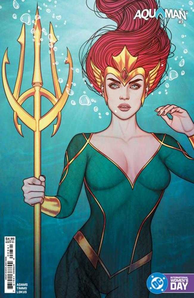 Stock Photo of Aquaman #3 CVR E Jenny Frison International Womens Day Mera Card Stock Variant DC Comics Comics sold by Stronghold Collectibles of Acadiana Lafayette, LA