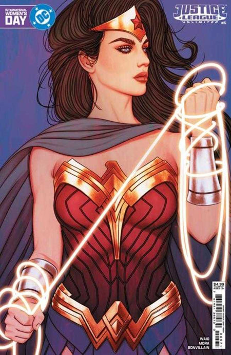 Stock Photo of Justice League Unlimited #5 CVR E Jenny Frison International Womens Day Wonder Woman Card Stock Variant DC Comics Comics sold by Stronghold Collectibles of Acadiana Lafayette, LA