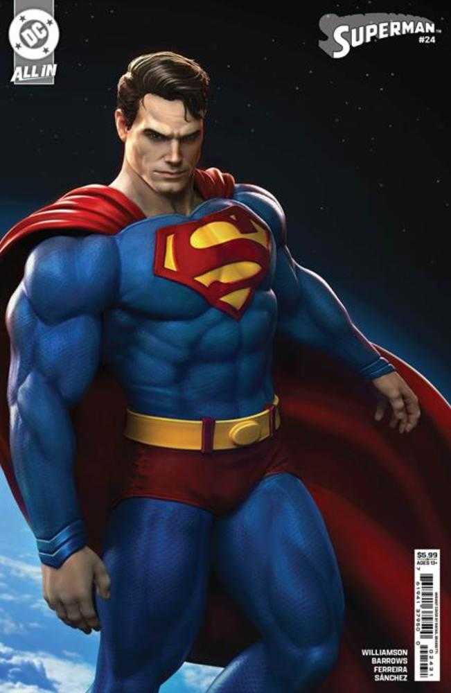 Stock Photo of Superman #24 CVR D Raphael Grassetti Card Stock Variant DC Comics Comics sold by Stronghold Collectibles of Acadiana Lafayette, LA