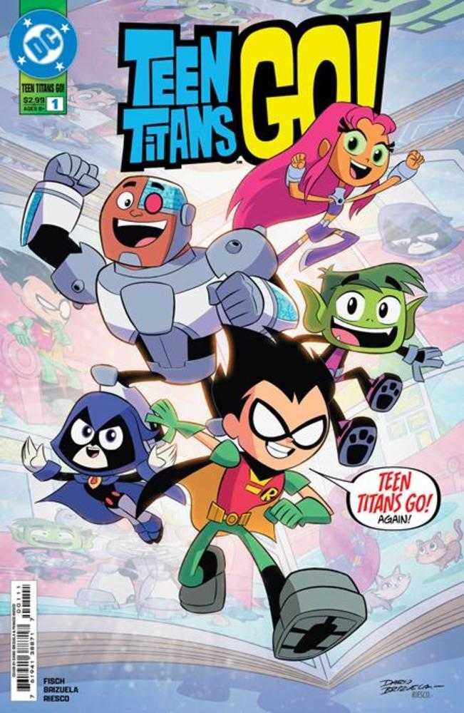 Stock Photo of Teen Titans Go #1 CVR A Dario Brizuela DC Comics Comics sold by Stronghold Collectibles of Acadiana Lafayette, LA