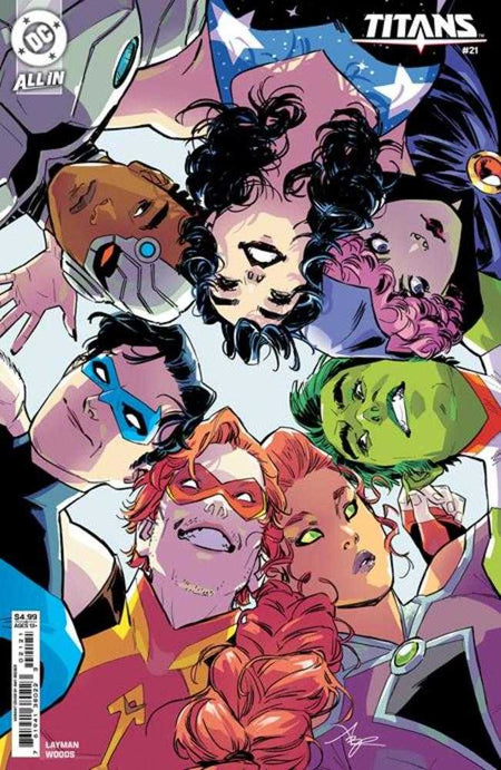 Stock Photo of Titans #21 CVR C Amy Reeder Card Stock Variant DC Comics Comics sold by Stronghold Collectibles of Acadiana Lafayette, LA