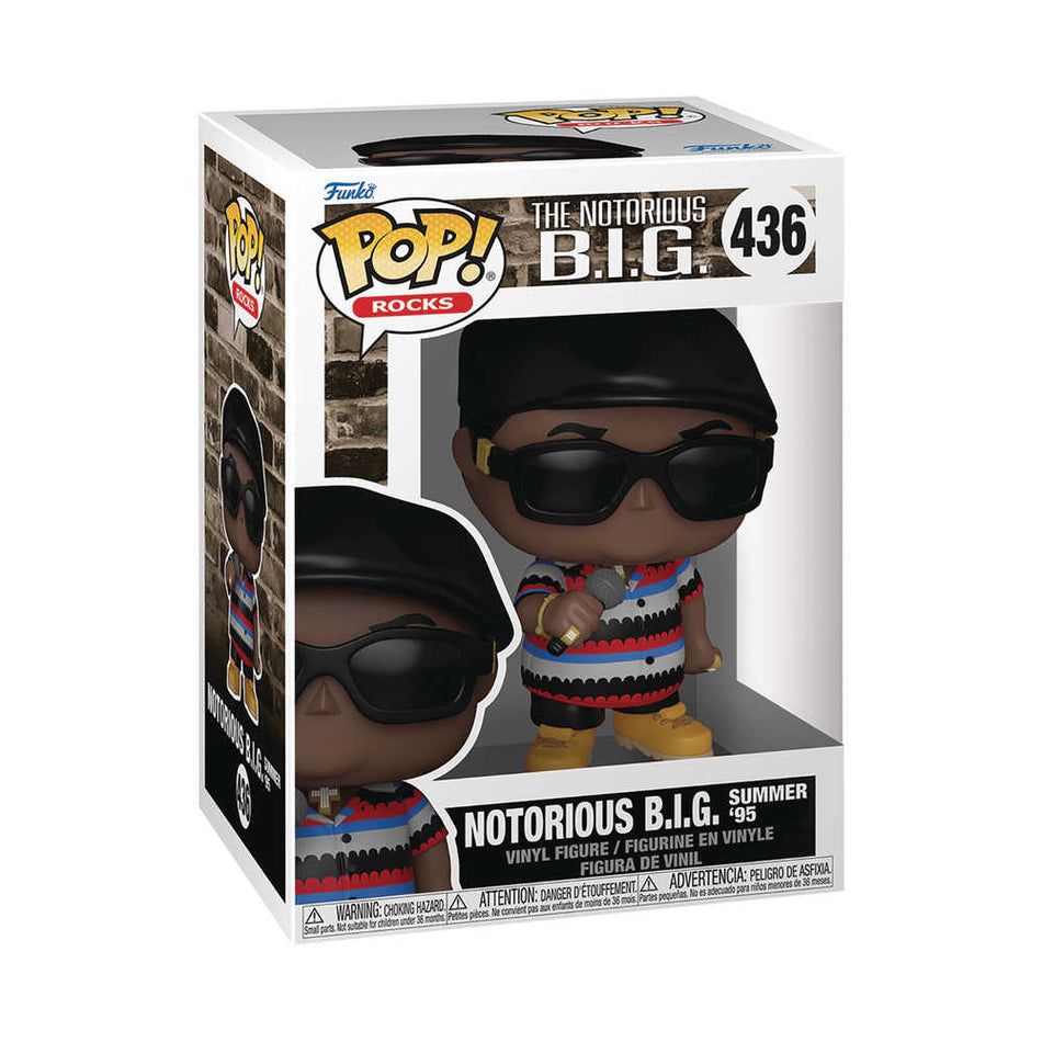 Stock Photo of Pop Rocks Biggie Beat the Summer Jam Figure FUNKO Toys and Models sold by Stronghold Collectibles of Acadiana Lafayette, LA