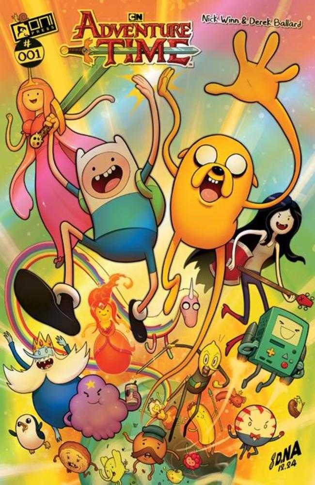 Stock Photo of Adventure Time (2025) #1 CVR G David Nakayama Gold Foil Variant Oni Press Comics sold by Stronghold Collectibles of Acadiana Lafayette, LA