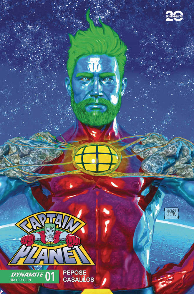 Stock Photo of Captain Planet #1 CVR A Spears Dynamite Entertainment Comics sold by Stronghold Collectibles of Acadiana Lafayette, LA