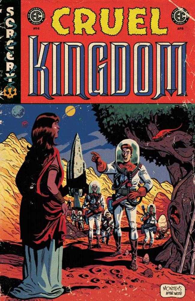 Stock Photo of EC Cruel Kingdom #4 (Of 4) CVR C 1:10 Albert Monteys Homage Variant Oni Press Comics sold by Stronghold Collectibles of Acadiana Lafayette, LA