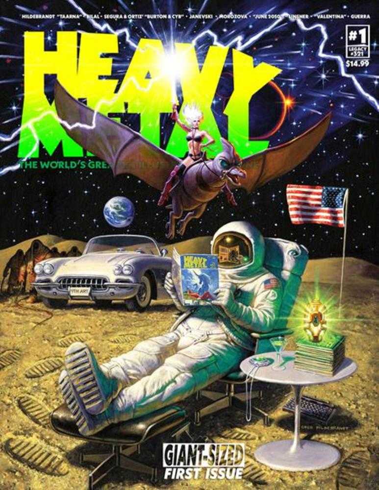 Stock Photo of Heavy Metal Magazine #1 CVR A Greg Hildebrandt (MR) Heavy Metal Magazines sold by Stronghold Collectibles of Acadiana Lafayette, LA