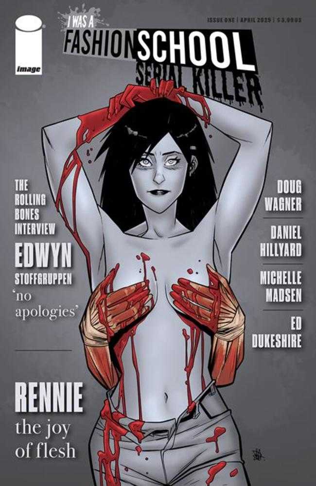 Stock Photo of I Was A Fashion School Serial Killer #1 (Of 5) CVR B Daniel Hillyard & Michelle Madsen Rolling Stone Janet Jackson Homage Variant (MR) Image Comics Comics sold by Stronghold Collectibles of Acadiana Lafayette, LA