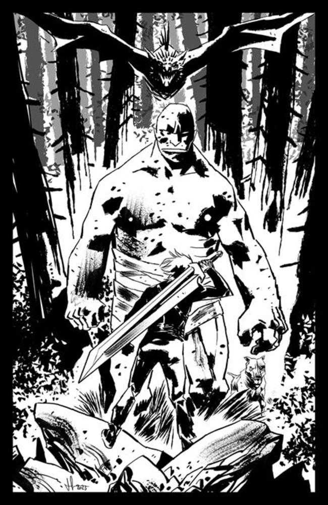 Stock Photo of Lost Fantasy #1 CVR C 1:15 Luca Casalanguida Black & White Variant Image Comics Comics sold by Stronghold Collectibles of Acadiana Lafayette, LA