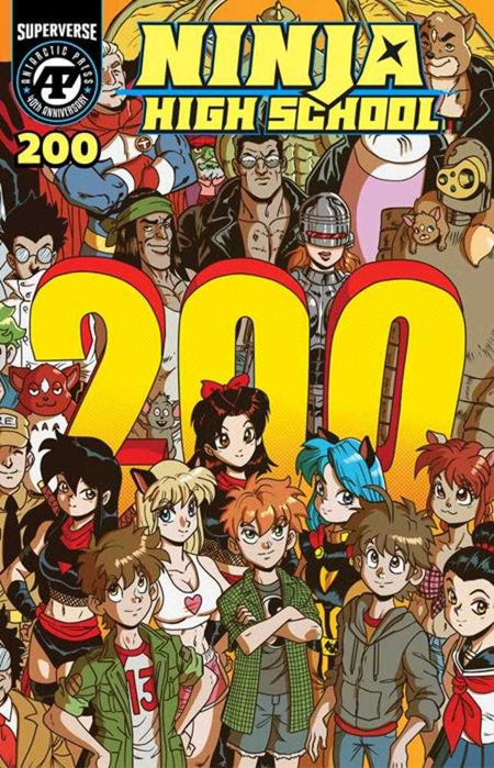 Stock Photo of  Ninja High School #200 Cover A Ben Dunn Massive Publishing Comics sold by Stronghold Collectibles of Acadiana Lafayette, LA