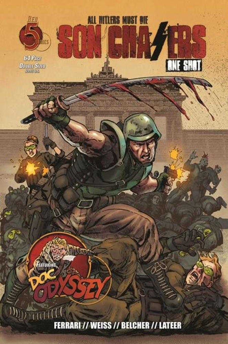 Stock Photo of  Son Chasers #1 (One Shot) Red 5 Comics Comics sold by Stronghold Collectibles of Acadiana Lafayette, LA
