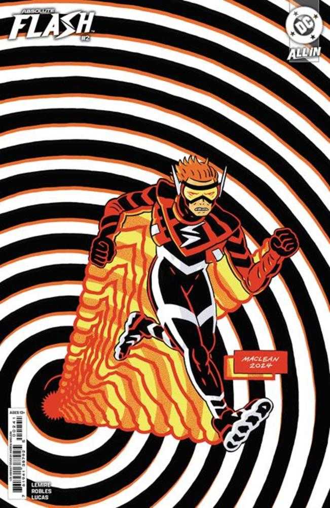 Stock Photo of Absolute Flash #2 CVR E 1:25 Andrew Maclean Card Stock Variant DC Comics Comics sold by Stronghold Collectibles of Acadiana Lafayette, LA