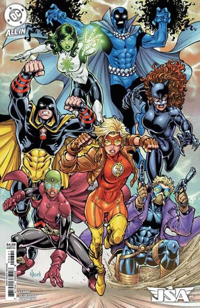 Stock Photo of JSA #6 CVR D Todd Nauck Card Stock Variant DC Comics Comics sold by Stronghold Collectibles of Acadiana Lafayette, LA