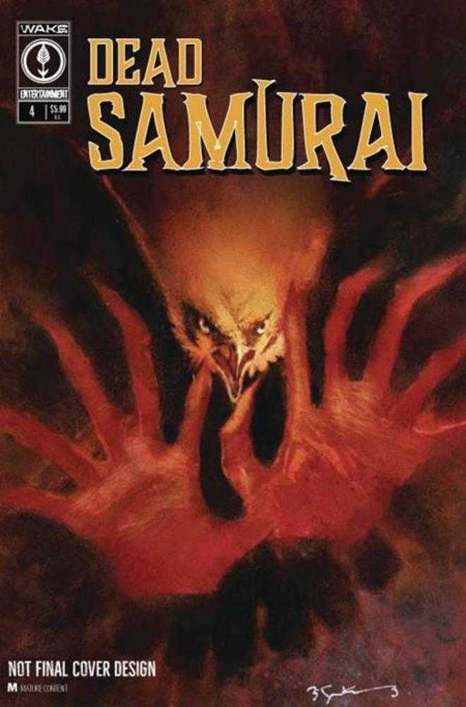 Stock Photo of  Dead Samurai #4 Cover A Bill Sienkiewicz (Mature) Wake Entertainment Comics sold by Stronghold Collectibles of Acadiana Lafayette, LA