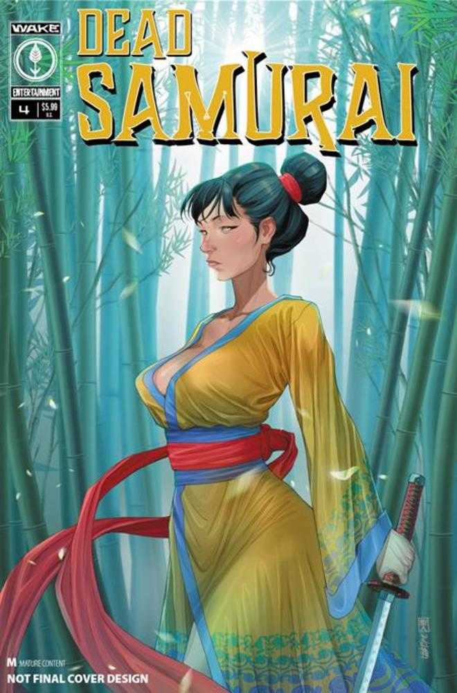 Stock Photo of  Dead Samurai #4 Cover B Will Santos Variant (Mature) Wake Entertainment Comics sold by Stronghold Collectibles of Acadiana Lafayette, LA