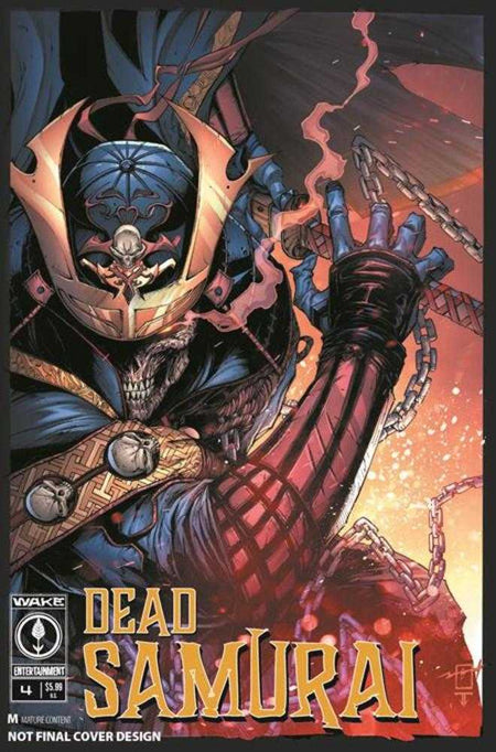 Stock Photo of  Dead Samurai #4 Cover C Jonathan Uribe Variant (Mature) Wake Entertainment Comics sold by Stronghold Collectibles of Acadiana Lafayette, LA